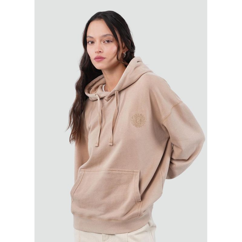 KAYA UNITE - Polerón Hoodie Mujer Sun Beige
