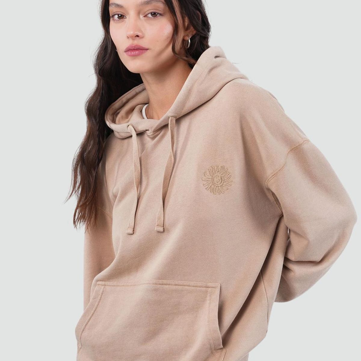 KAYA UNITE - Polerón Hoodie Mujer Sun Beige