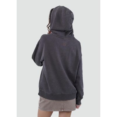 Imagen 2 del producto Polerón Hoodie Mujer Chilling Negro