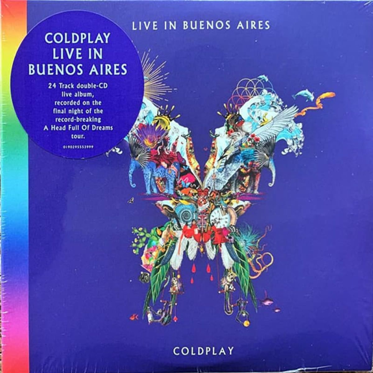 GRUPO LASER DISC - CD COLDPLAY LIVE IN BUENOS AIRES 2CD