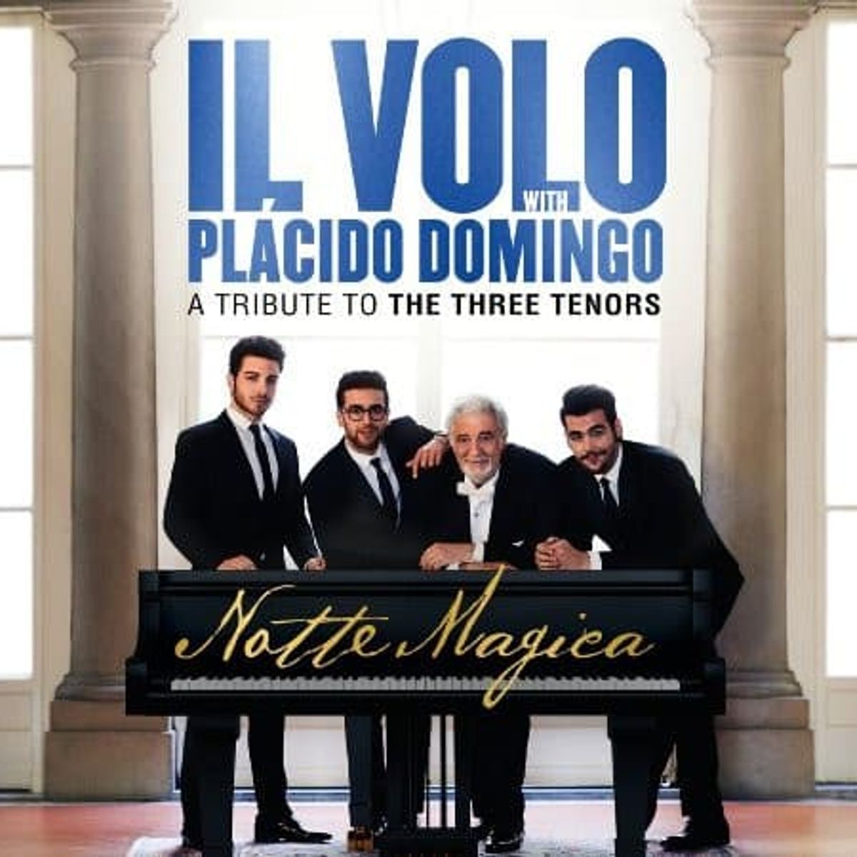 GRUPO LASER DISC - CD IL VOLO WITH PLACIDO DOMINGO A TRIBUTE TO THE THREE TENORS 2CD CD+DVD