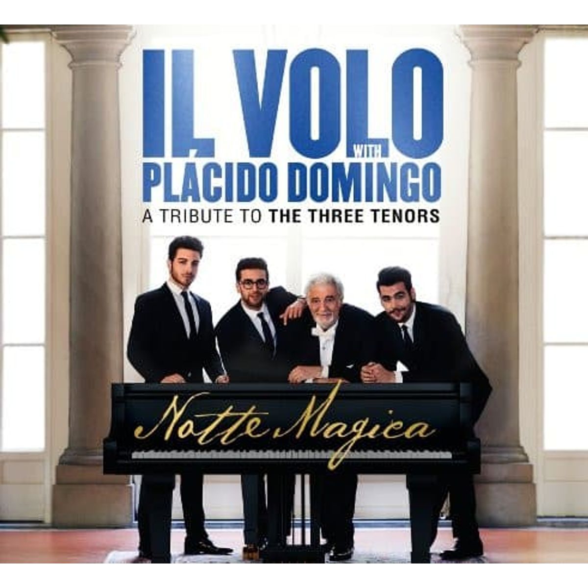 GRUPO LASER DISC - CD IL VOLO WITH PLACIDO DOMINGO A TRIBUTE TO THE THREE TENORS 2CD CD+DVD