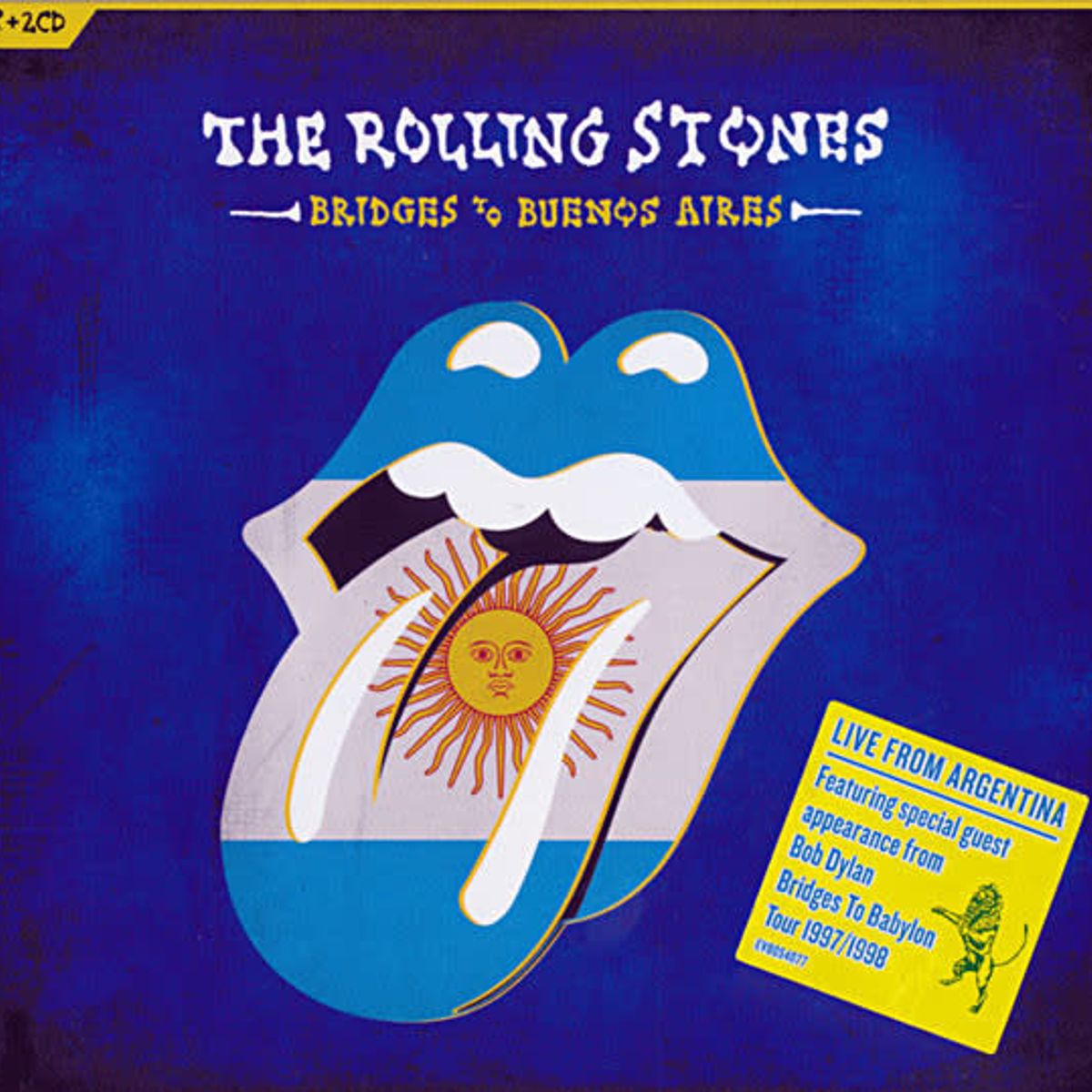 GRUPO LASER DISC - CD THE ROLLING STONES BRIDGES TO BUENOS AIRES 3CD2CD+1DVD