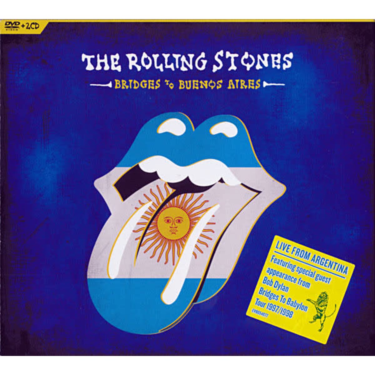 GRUPO LASER DISC - CD THE ROLLING STONES BRIDGES TO BUENOS AIRES 3CD2CD+1DVD