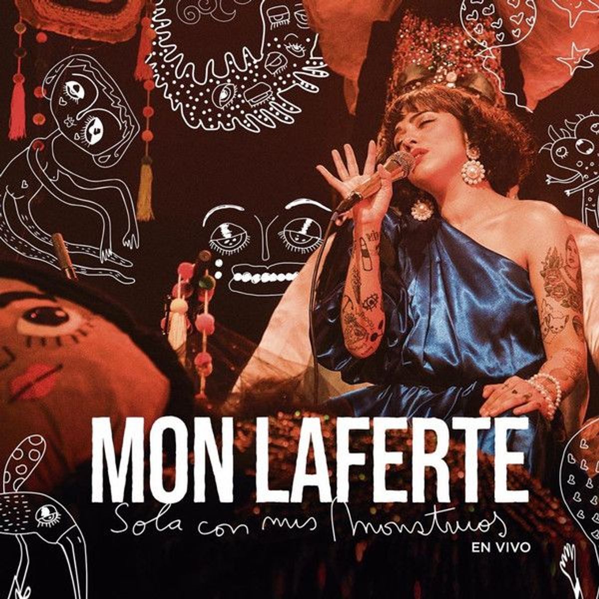 GRUPO LASER DISC - CD MON LAFERTE SOLA CON MIS MONSTRUOS 2CD DVD