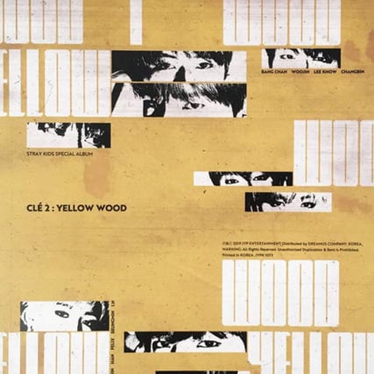 GRUPO LASER DISC - CD STRAY KIDS CLÉ 2 YELLOW WOOD SPECIAL ALBUM 1CD