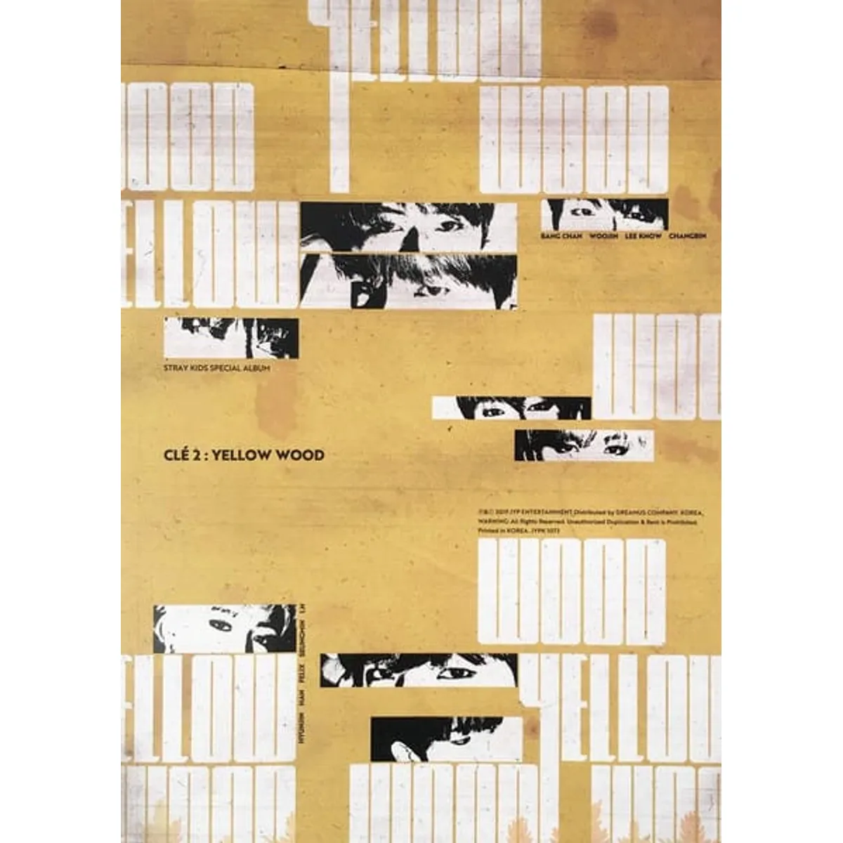 GRUPO LASER DISC - CD STRAY KIDS CLÉ 2 YELLOW WOOD SPECIAL ALBUM 1CD