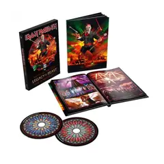 GRUPO LASER DISC - CD IRON MAIDEN NIGHTS OF THE DEAD LEGACY OF DELUXE EDITION BOX SET 2CD