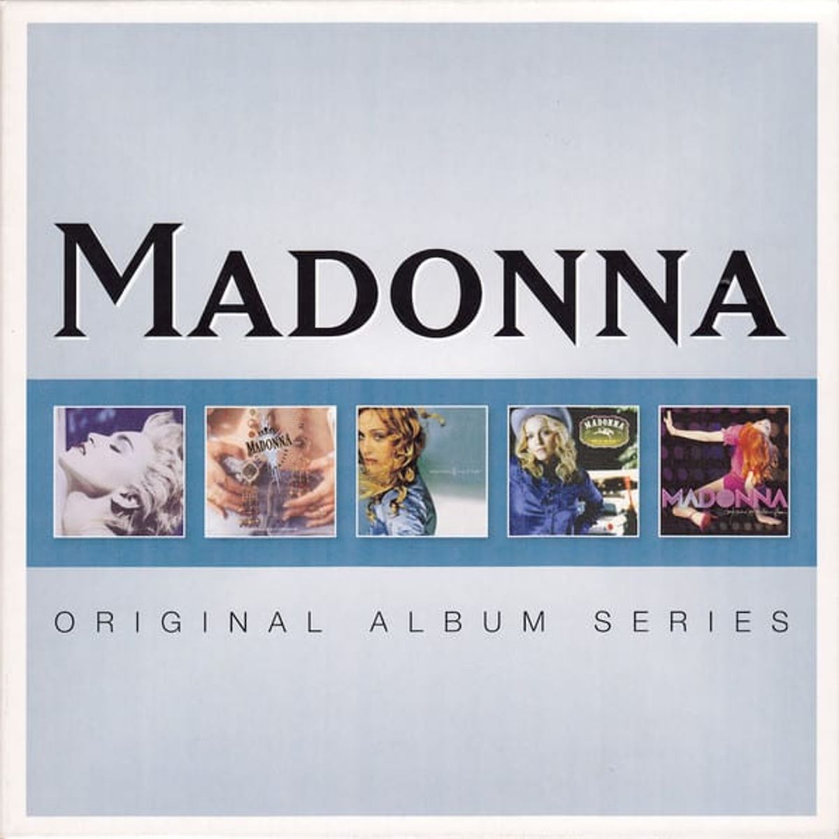 GRUPO LASER DISC - CD MADONNA ORIGINAL ALBUM SERIES 5CD