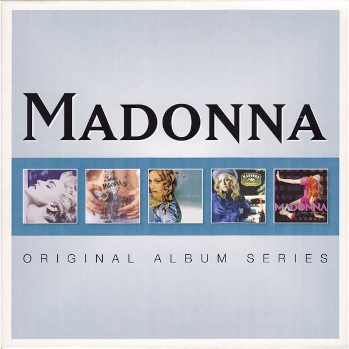 GRUPO LASER DISC - CD MADONNA ORIGINAL ALBUM SERIES 5CD