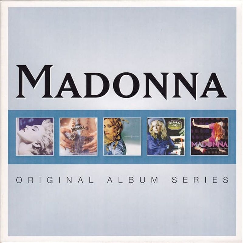 GRUPO LASER DISC - CD MADONNA ORIGINAL ALBUM SERIES 5CD