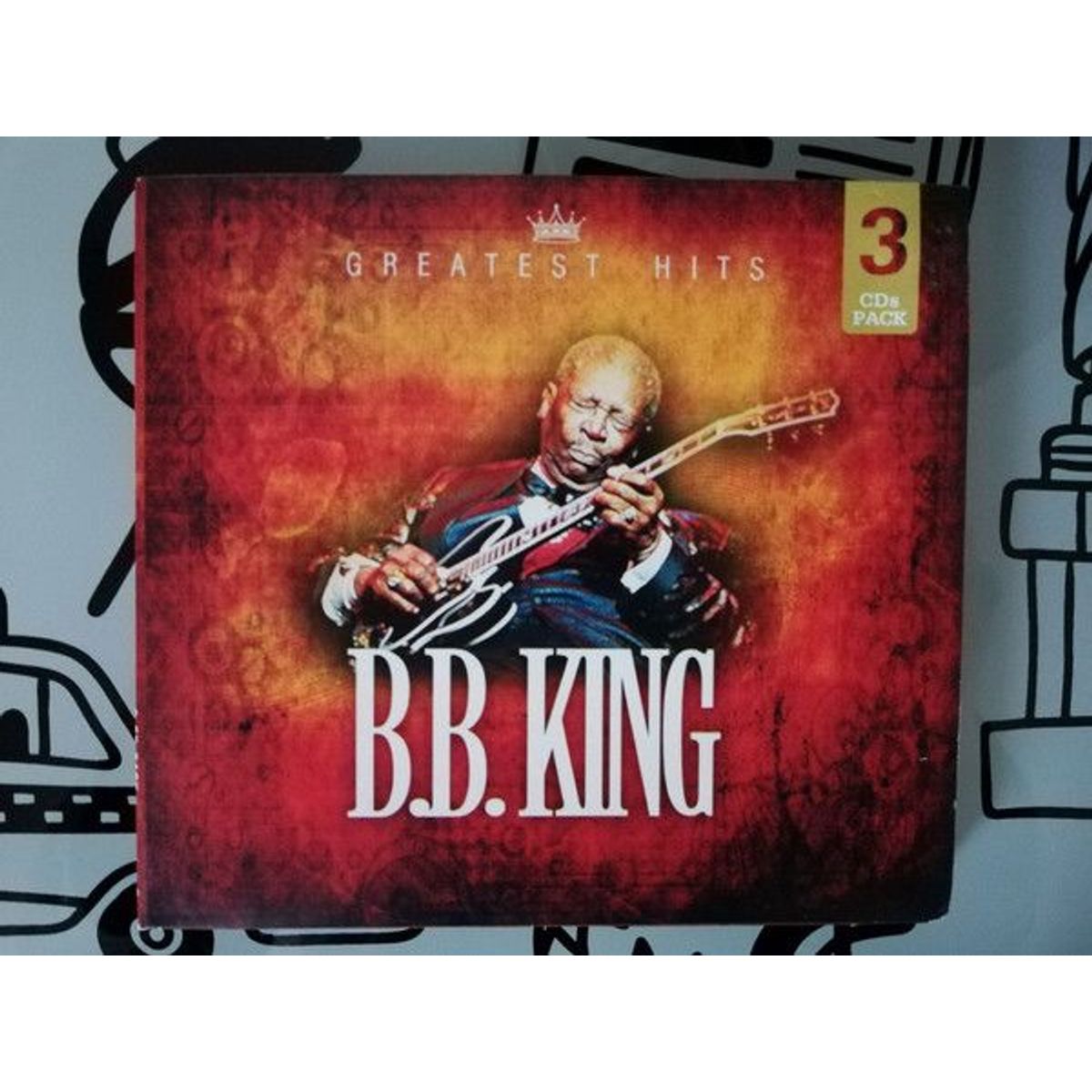 GRUPO LASER DISC - CD BB KING GREATEST HITS BB KING 3CD