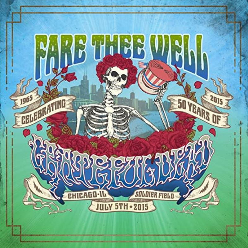 GRUPO LASER DISC - CD GRATEFUL DEAD FARE THEE WELL JULY 5TH 5CD
