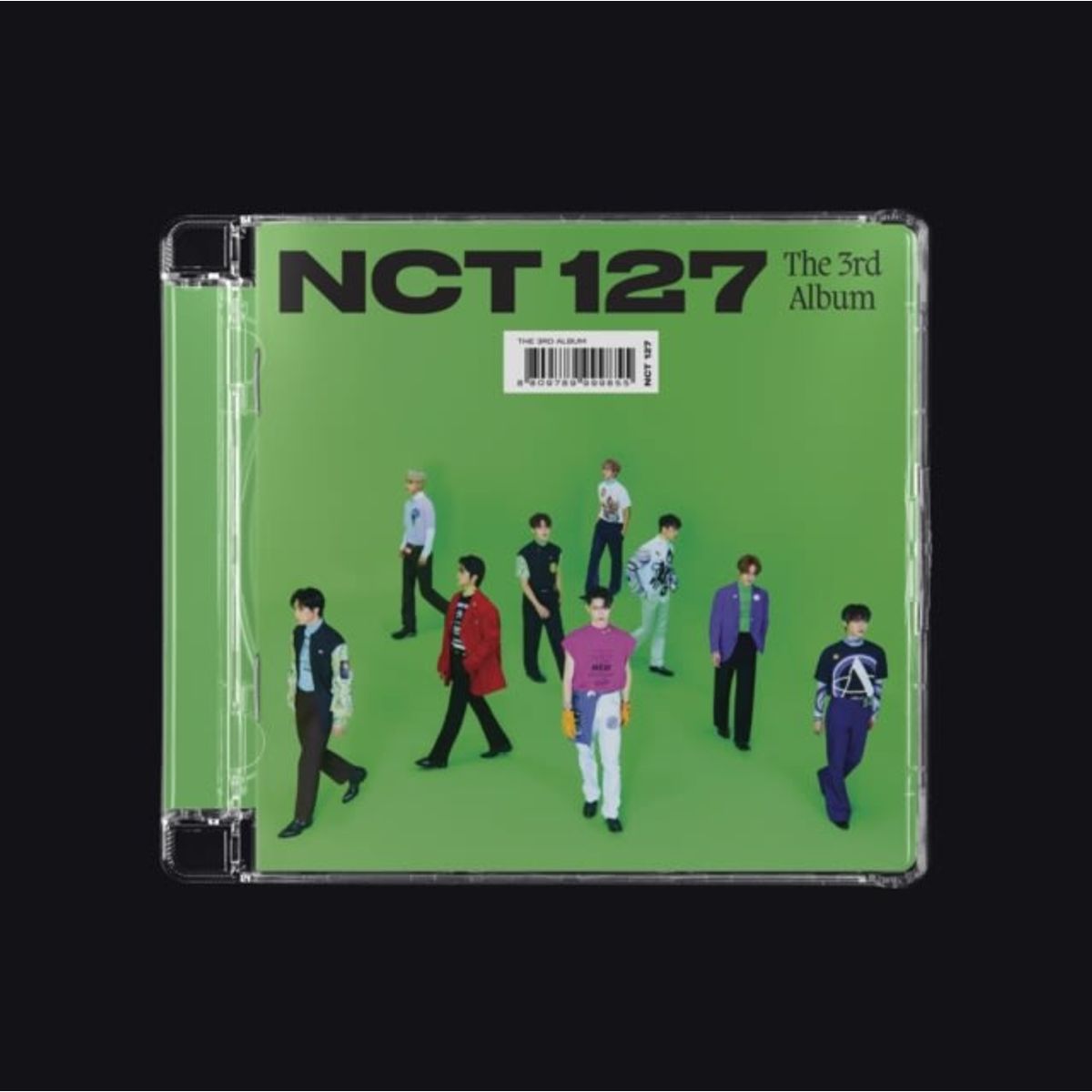 GRUPO LASER DISC - CD NCT 127 STICKER THE 3RD ALBUM 1CD
