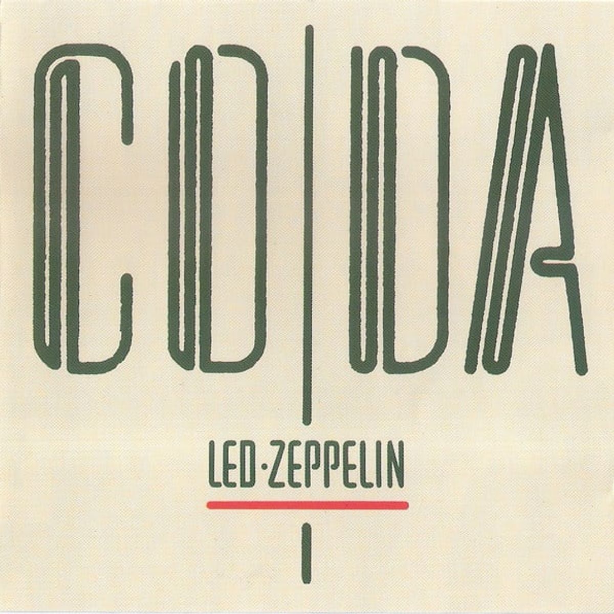 GRUPO LASER DISC - CD LED ZEPPELIN CODA 1CD