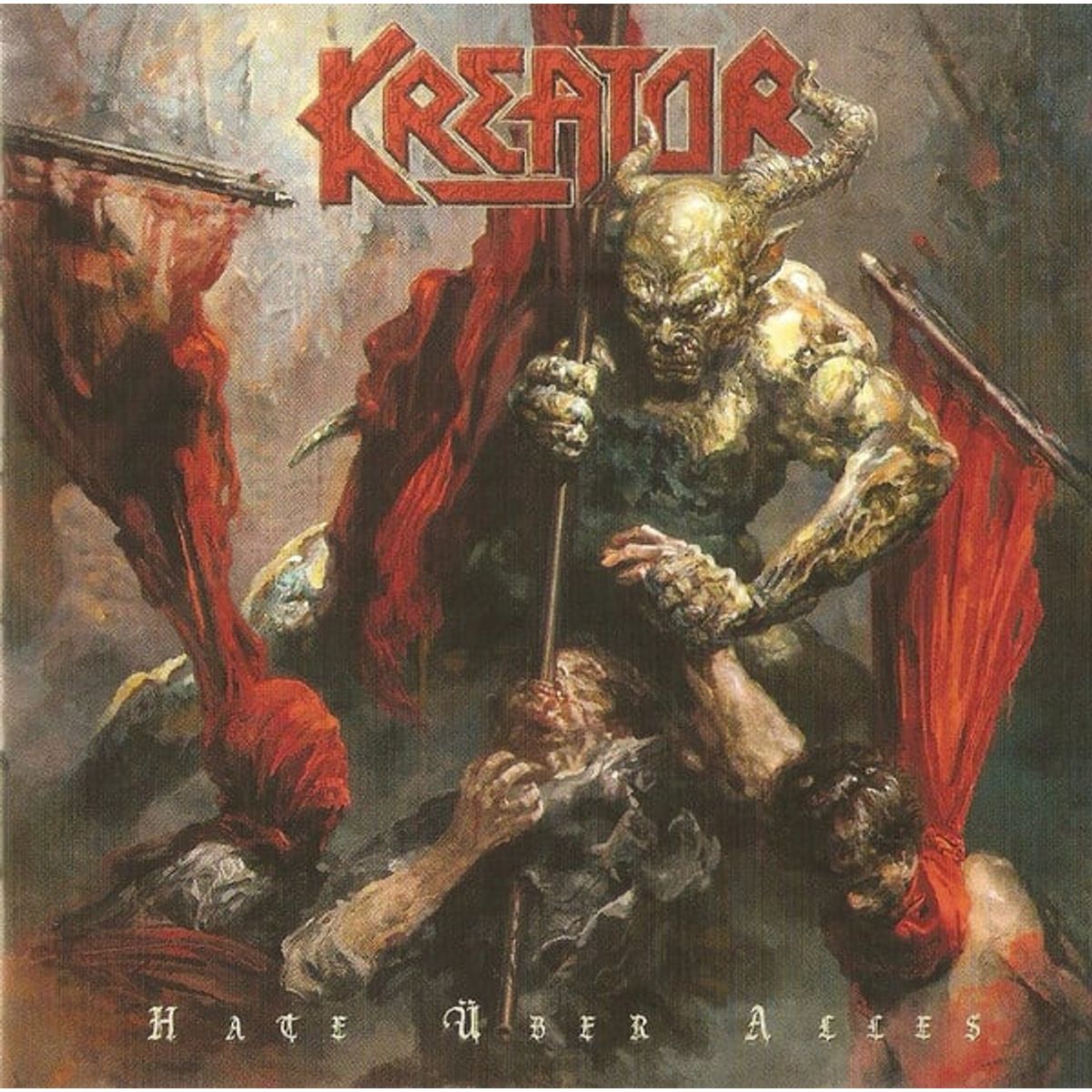 GRUPO LASER DISC - CD KREATOR HATE UBER ALLES 1CD