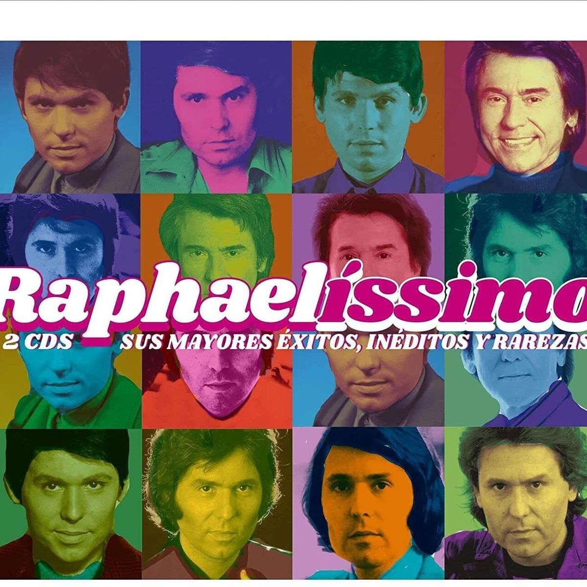 GRUPO LASER DISC - CD RAPHAEL RAPHAELISSIMO SUS MAYORES EXITOS INEDITOS Y RAREZAS  2CD