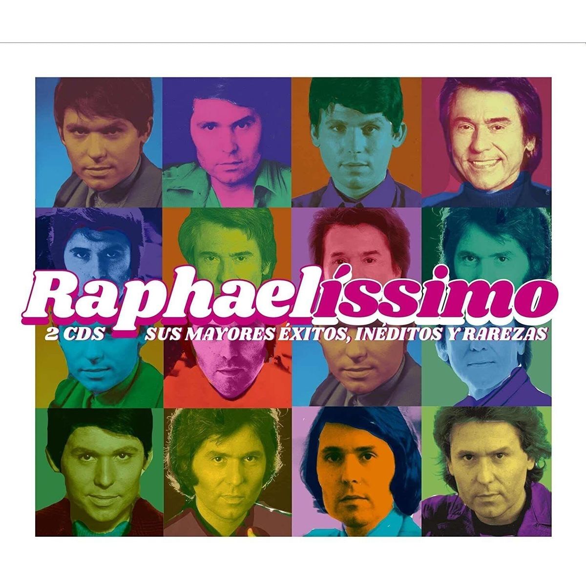 GRUPO LASER DISC - CD RAPHAEL RAPHAELISSIMO SUS MAYORES EXITOS INEDITOS Y RAREZAS  2CD