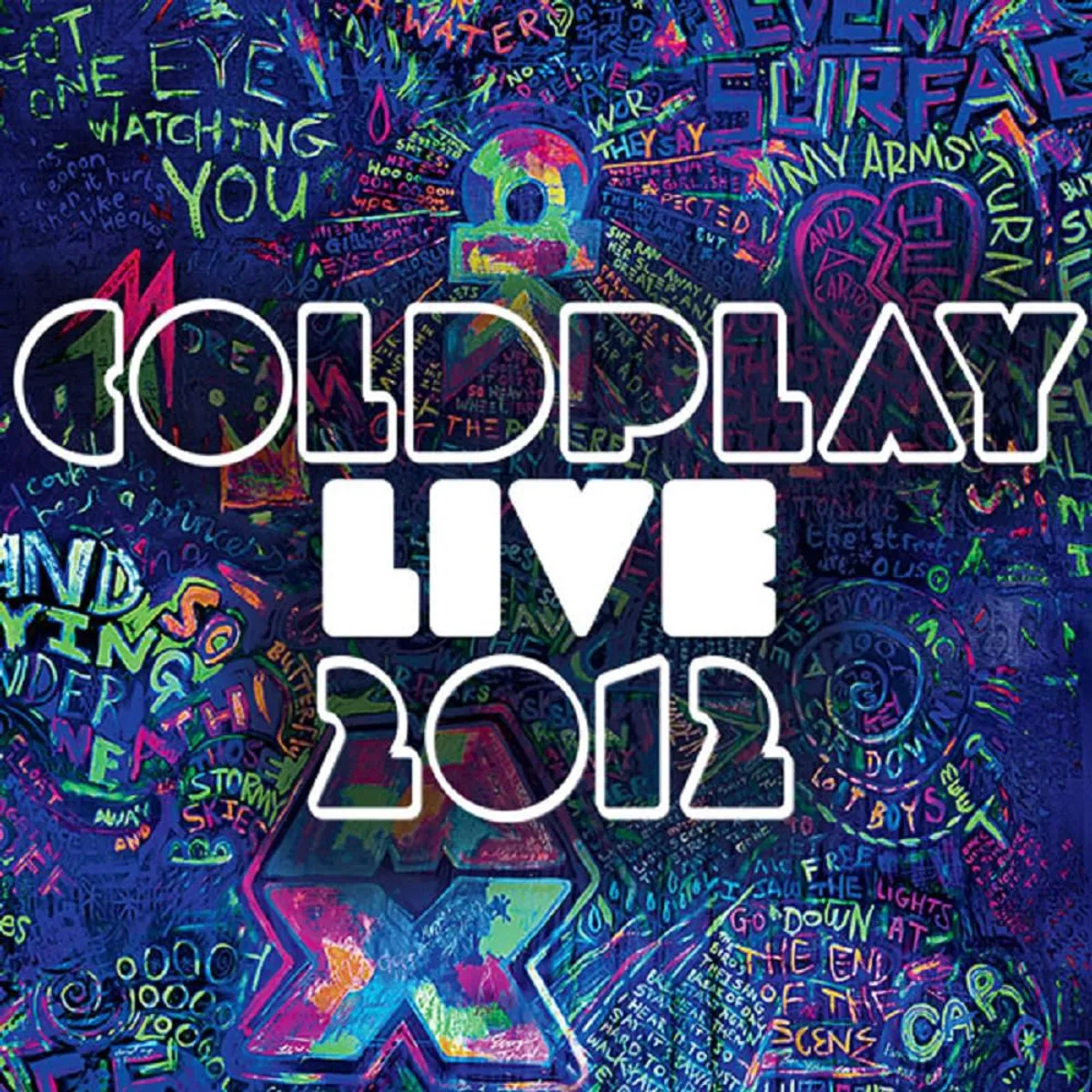 GRUPO LASER DISC - CD COLDPLAY LIVE 2012 2CD+DVD
