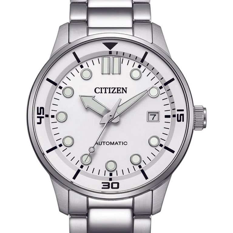 Reloj Hombre Automatico NJ0191-83A Plateado TALLA UNICA