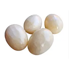 GENERICO - Huevo De Piedra Calcita Amarilla Energética Unidad