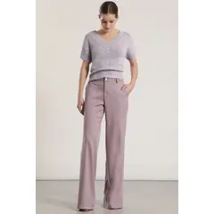 LIOLA - Pantalón palazzo mujer lila