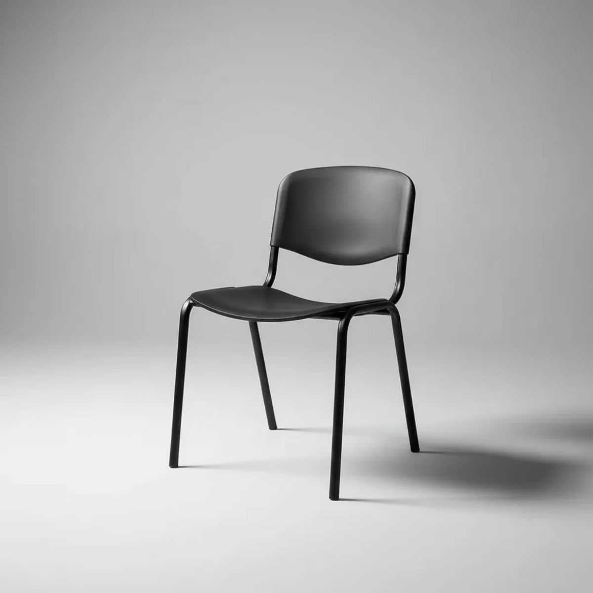 CORI CORI - Silla ISO Meeting Polipropileno Negro