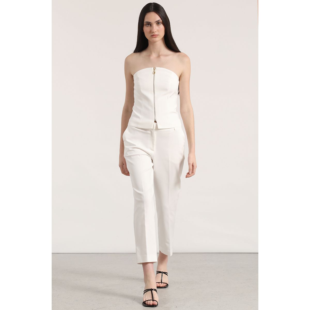 LIOLA - Pantalón sastre liola mujer crudo