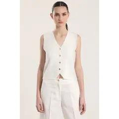 LIOLA - Cardigan mujer crudo