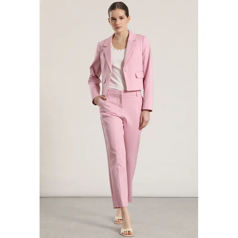 LIOLA - Pantalón sastre liola mujer rosa