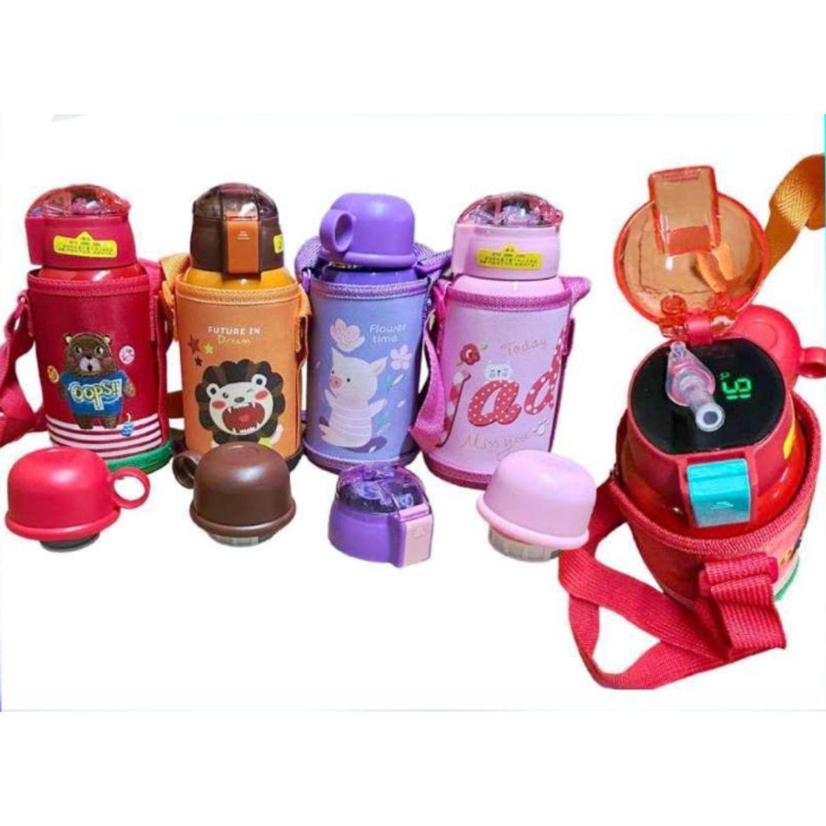 GENERICO - Termo Digital Para Niños Color Rosado