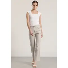 LIOLA - Pantalón pitillo mujer gris