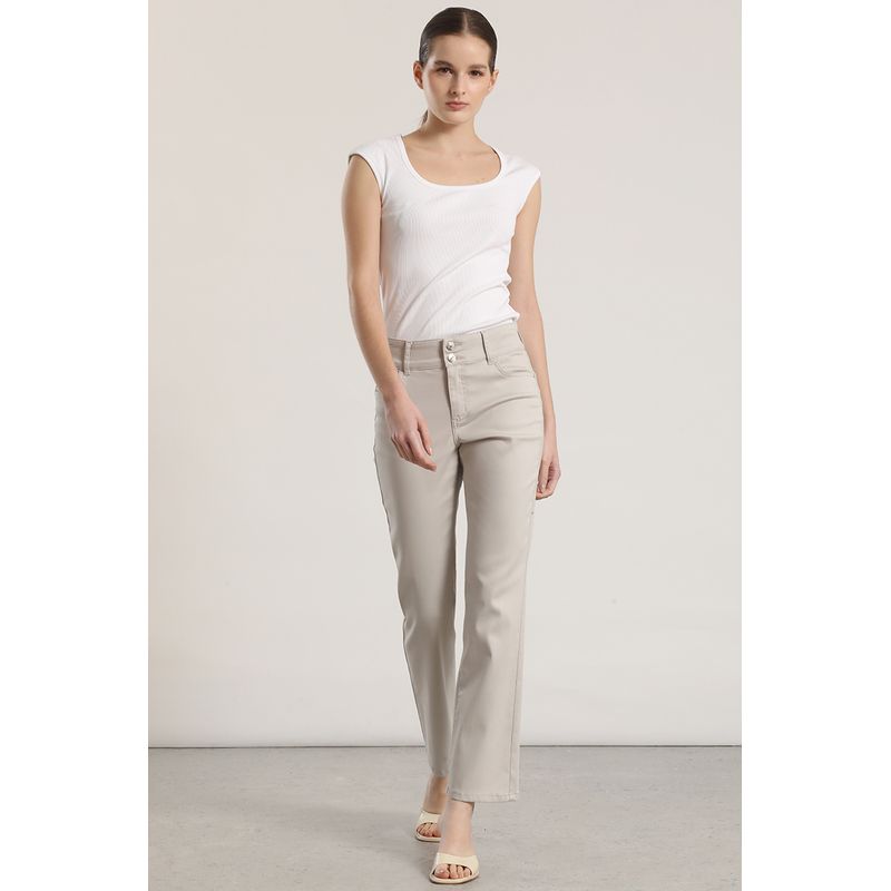 LIOLA - Pantalón pitillo liola mujer gris
