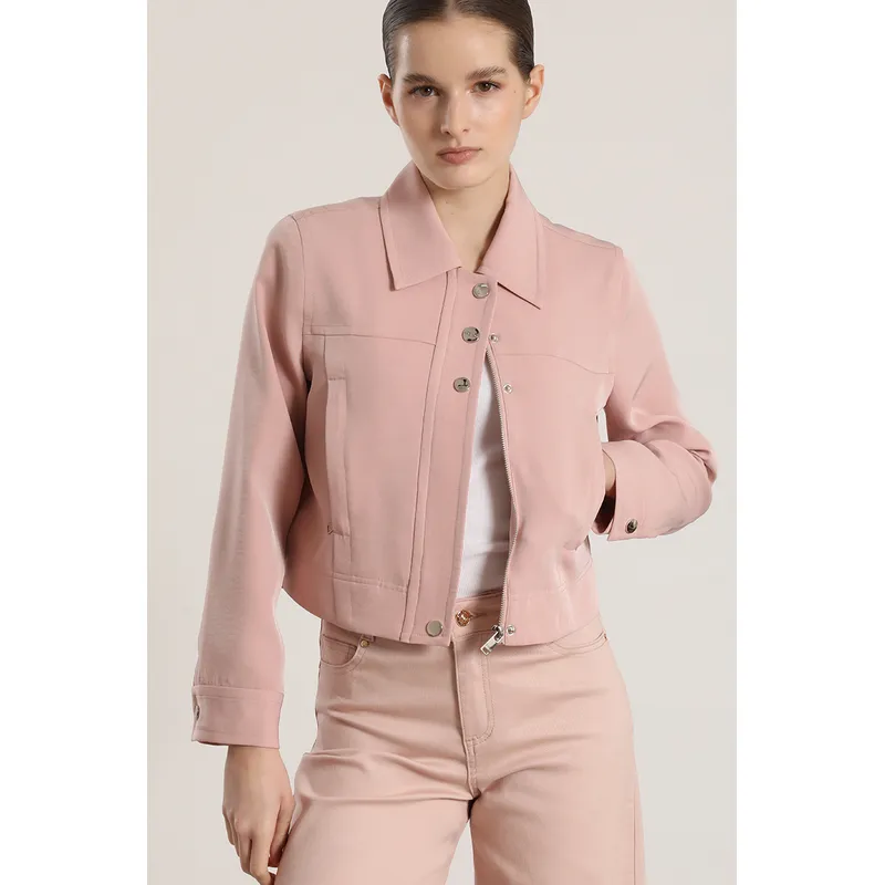 LIOLA - Chaqueta corta Liola mujer rosa