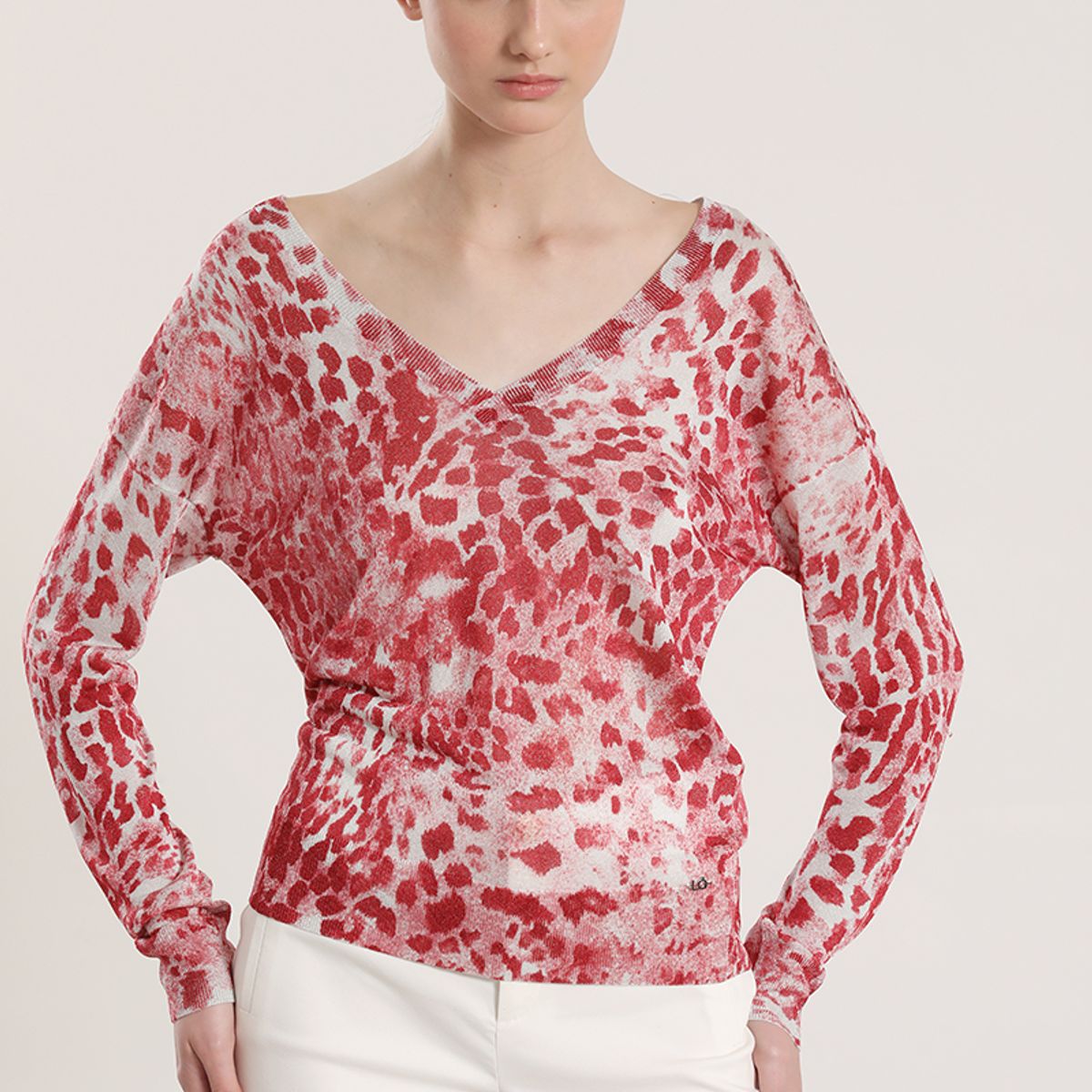 LIOLA - Tejido estampado liola mujer rosa