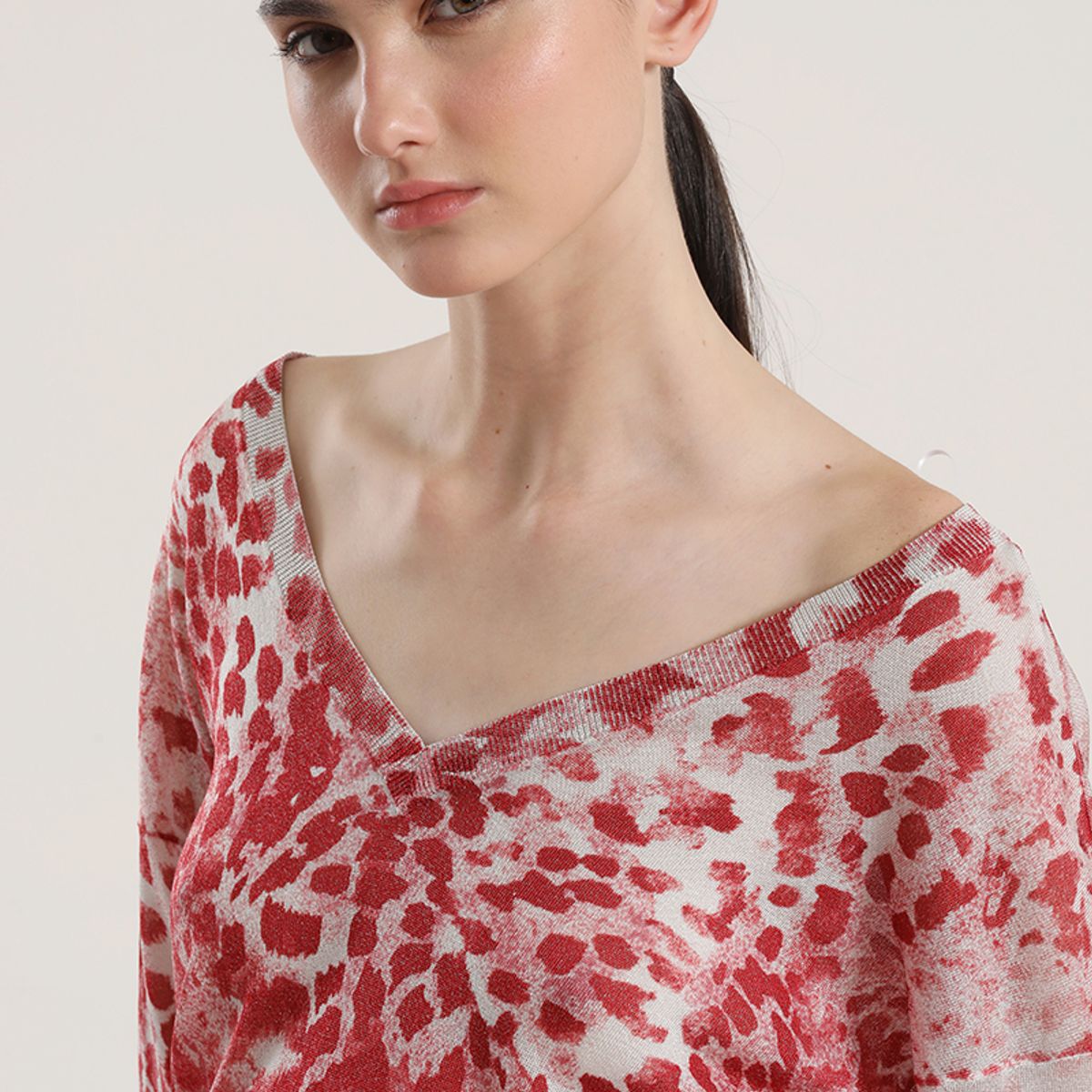 LIOLA - Tejido estampado liola mujer rosa