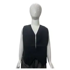 EKOL TACTICA MILITAR - Chaleco Bolero Negro Niños Nortino Huaso Fiestas Patrias