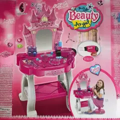 ANGELES DEL HOGAR - TOCADOR PARA NIÑAS DE SET DE JUGUETE MAQUILLAJE PARA NIÑAS