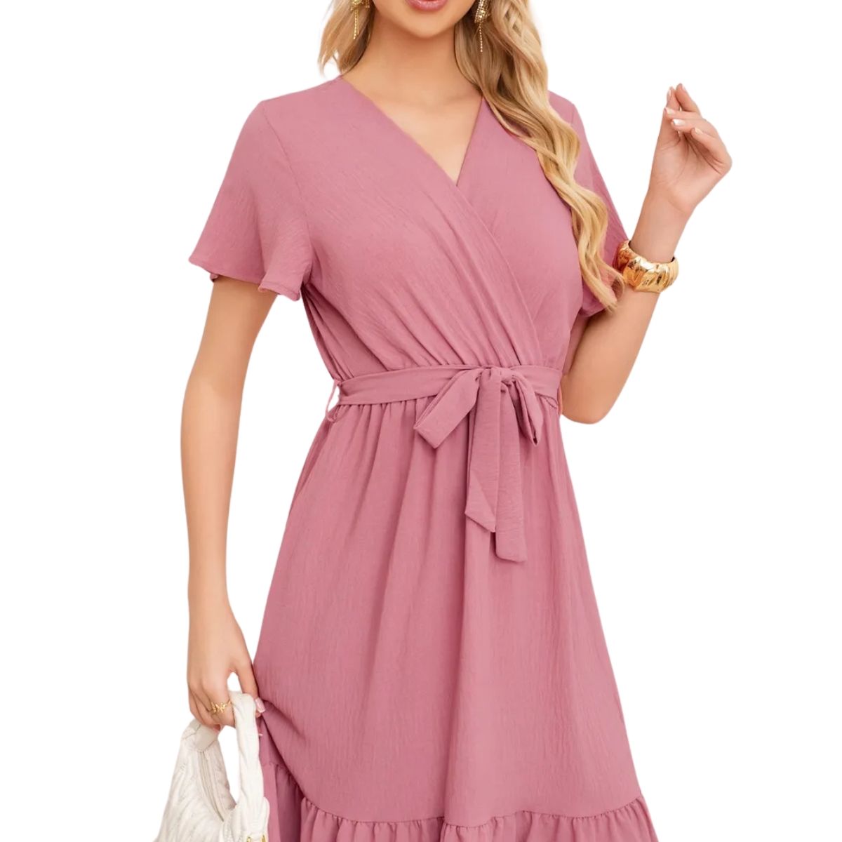 LOOK SHOP - Vestido Corto Primavera Verano Mujer Excelente Calidad 284