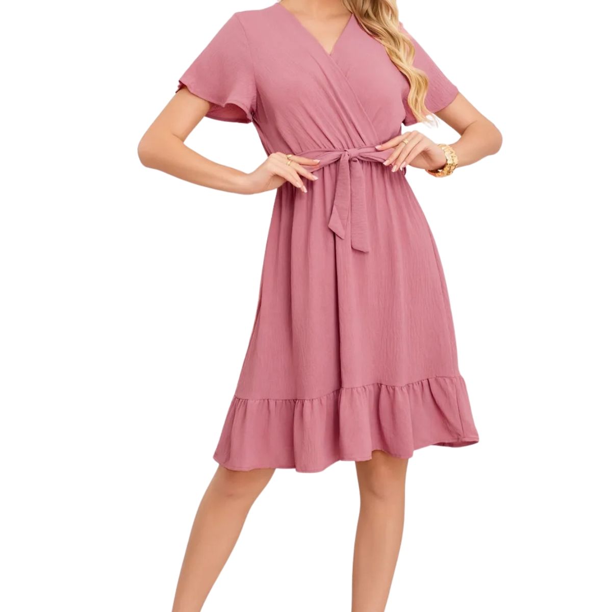 LOOK SHOP - Vestido Corto Primavera Verano Mujer Excelente Calidad 284