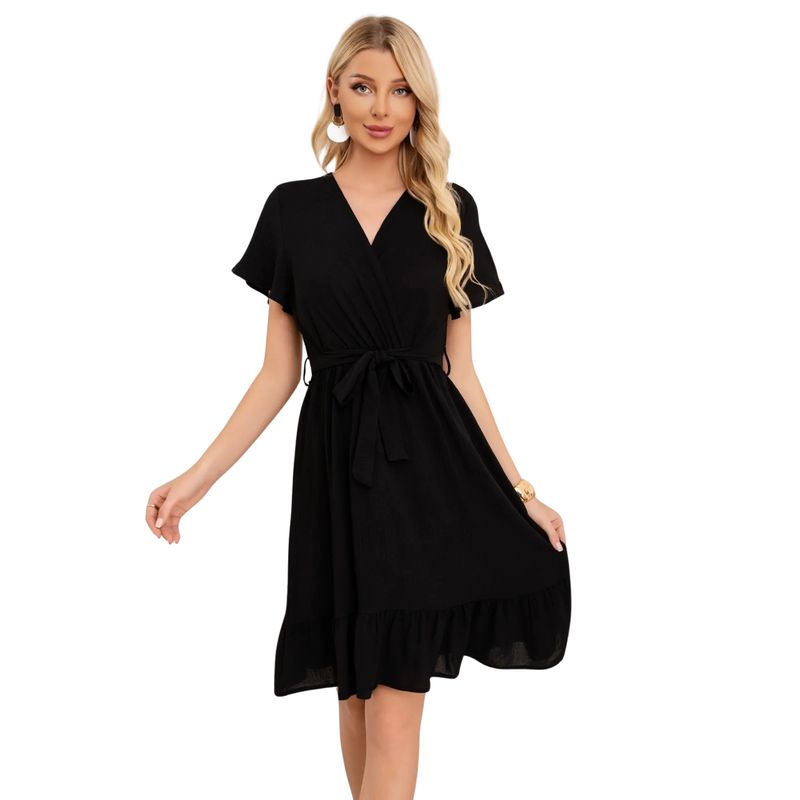 MPROPIA - Vestido Corto Primavera Verano Mujer Excelente Calidad 284