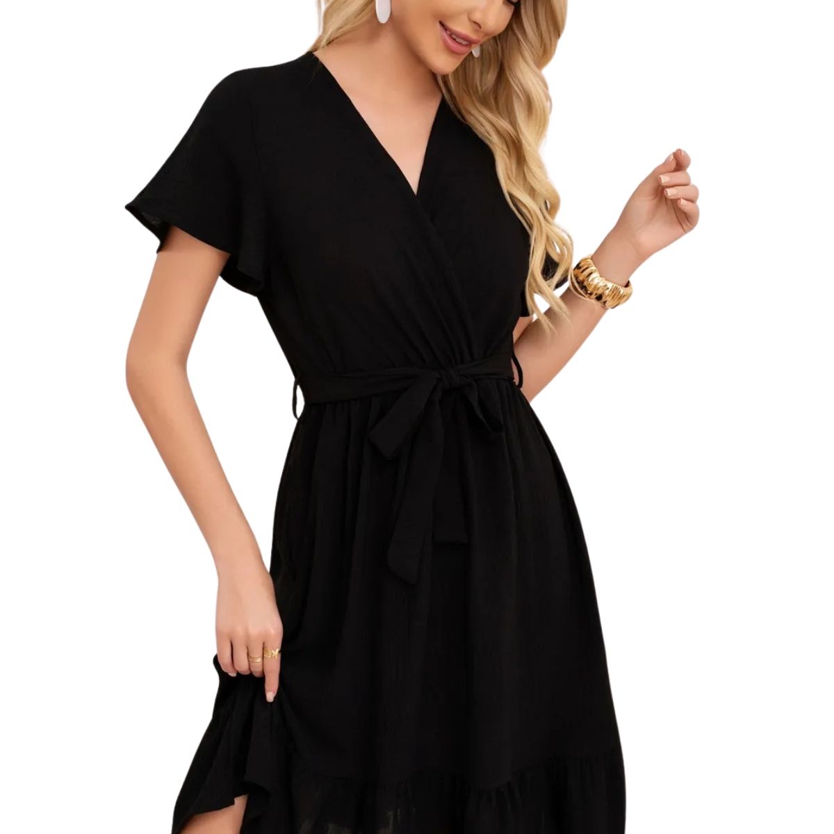 LOOK SHOP - Vestido Corto Primavera Verano Mujer Excelente Calidad 284