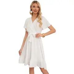 LOOK SHOP - Vestido Corto Primavera Verano Mujer Excelente Calidad 284