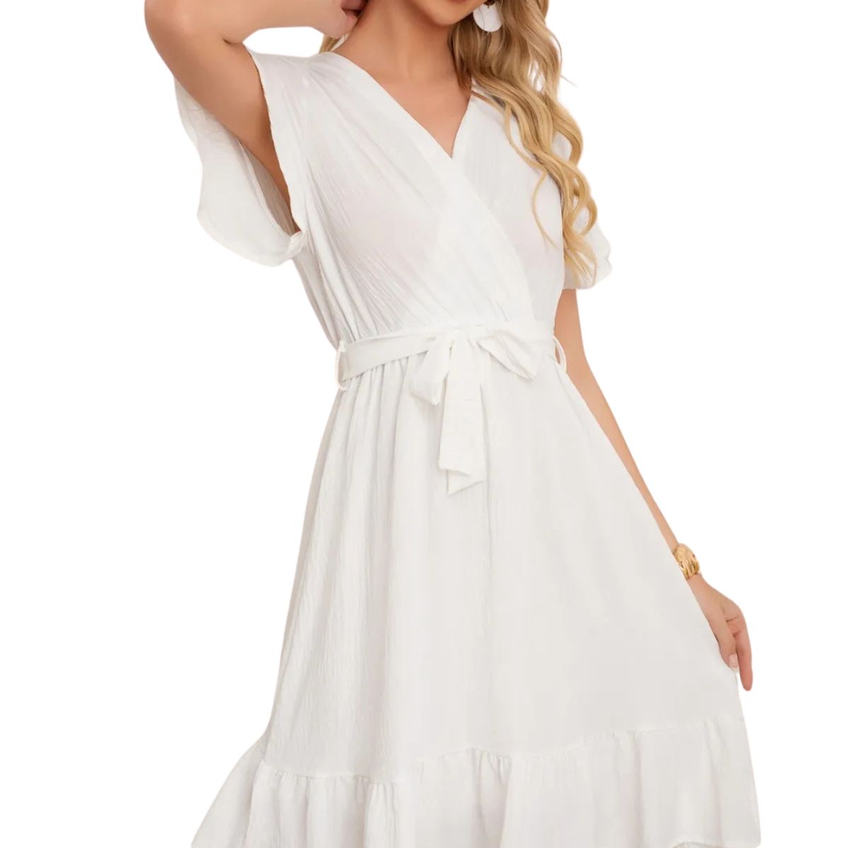 LOOK SHOP - Vestido Corto Primavera Verano Mujer Excelente Calidad 284