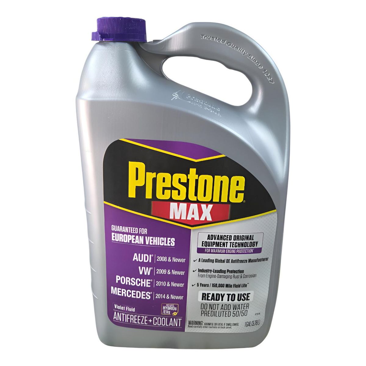 PRESTONE - Refrigerante Y Anticongelante 50/50 Prestone Violeta 3.8l