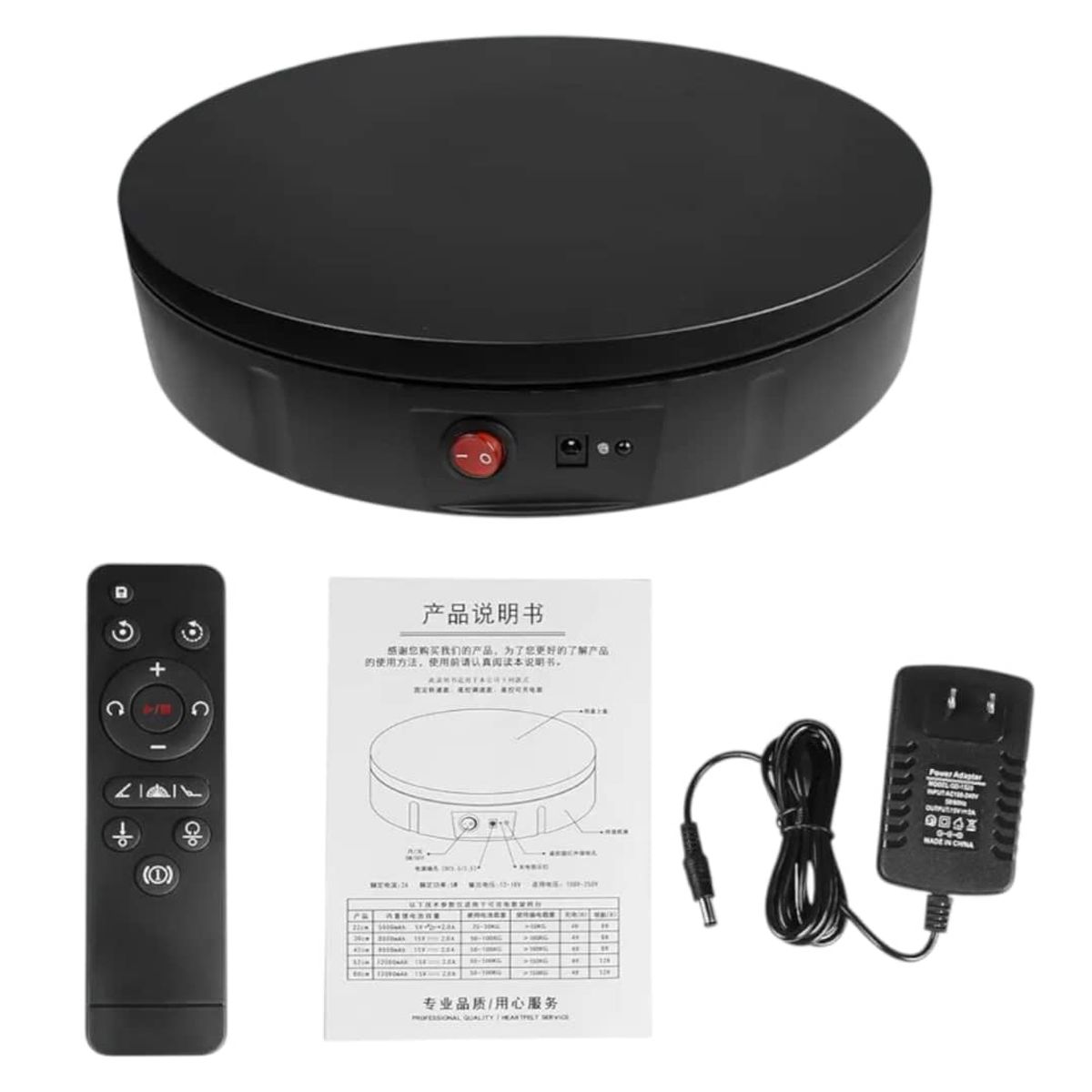 GENERICO - Base Exhibidora Giratoria Electrica Gms