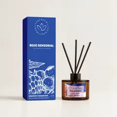 GENERICO - Difusor De Aroma Mikado Aromatherapy 150ml + Varillas Ratan - Azul