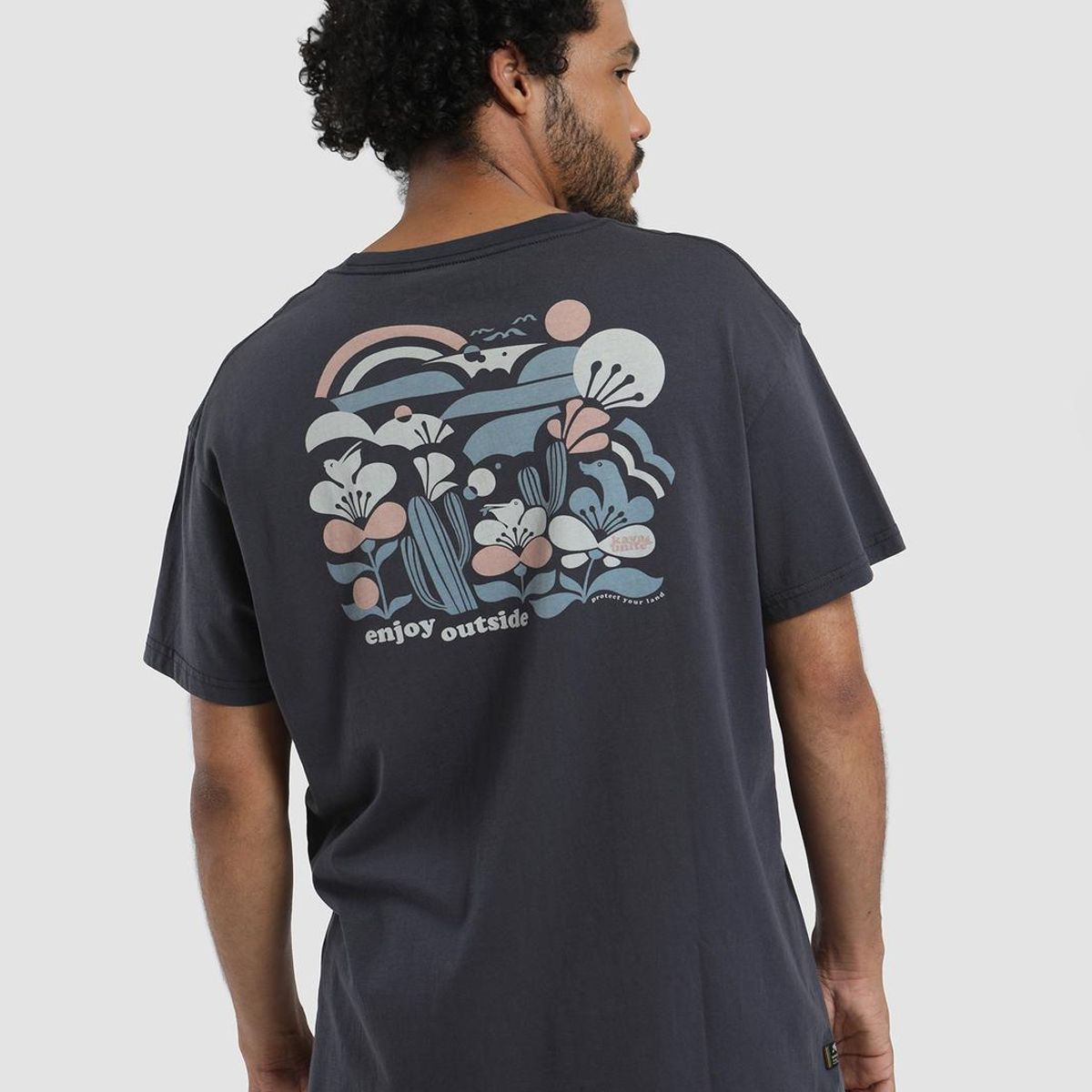 KAYA UNITE - Polera Hombre Outside Navy