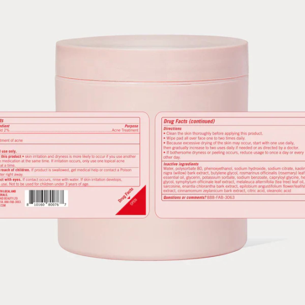 FASHION FIRST AID - Pads Limpiadores Antiacné  – First Aid Beauty