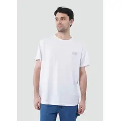 KAYA UNITE - Polera Hombre Day Blanca